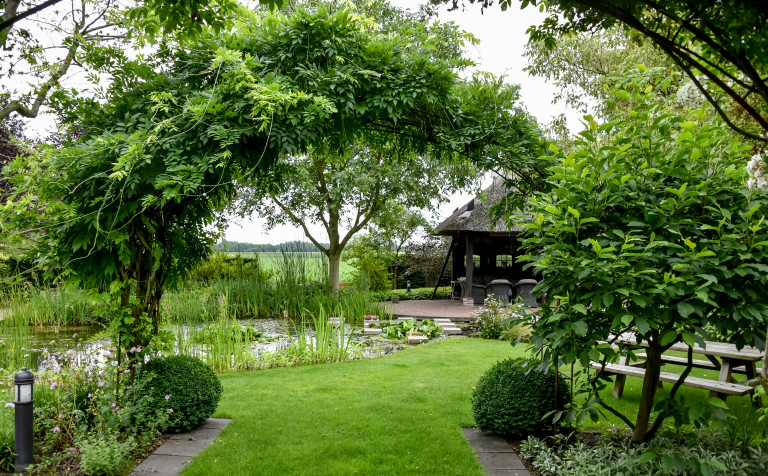 Tuinontwerp romantische tuin | voorbeelden